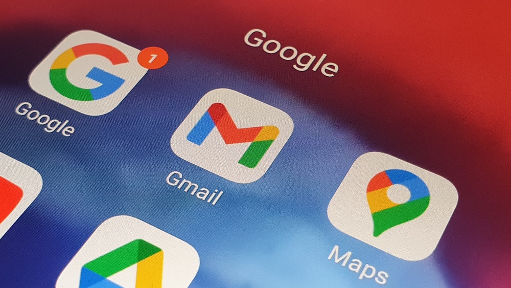 New,Google,Gmail,App,Icon,On,Phone/desktop,With,Google,Notification